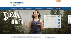 Desktop Screenshot of alaska.providence.org